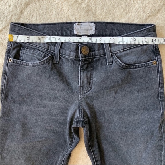 Current/Elliott Spade Ankle in Black Night Faded Black Jeans - Picture 3 of 15